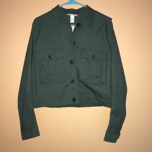 H&M Cropped Utility Jacket 10